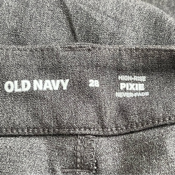 Old Navy Pixie High Rise Skinny Ankle Pants Women’s Plus Size 28 Heather Gray - Picture 8 of 9